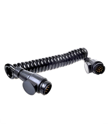 Alargador en espiral de 3.5M macho/ macho de 13 pines