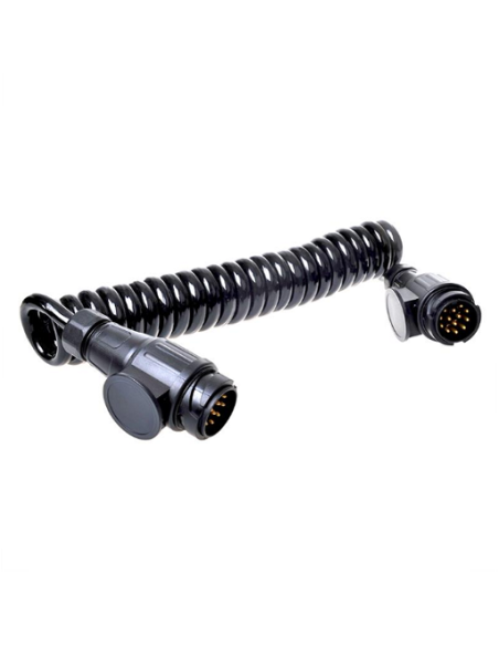 Alargador en espiral de 3.5M macho/ macho de 13 pines
