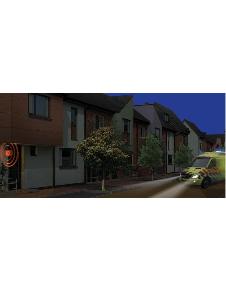 Emergency light for vehicle with lithium battery