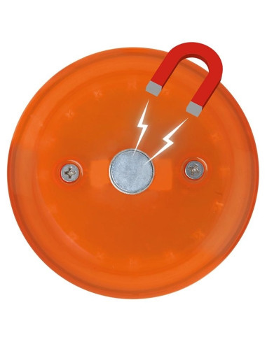 Emergency light for vehicle with lithium battery