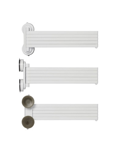 Porta asciugamani con ventose rotative Pro Plus.