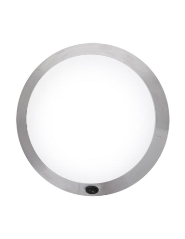 Luminária de teto redonda com 24 leds 12V 590lm Pro Plus.