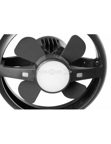 Ventilador lámpara recargable con USB Brunner