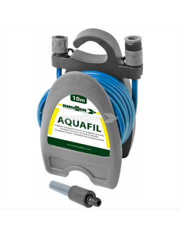 Manguera con enrollador portátil Brunner Aquafil