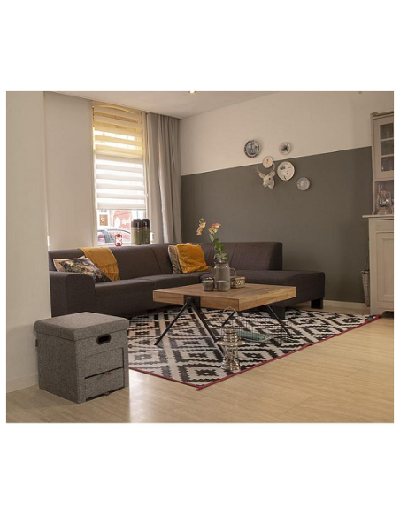 Bo-Camp folding drawer pouffe