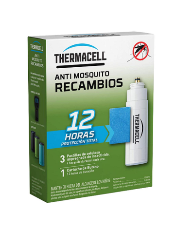 Recambio 12 horas anti-mosquitos Thermacell