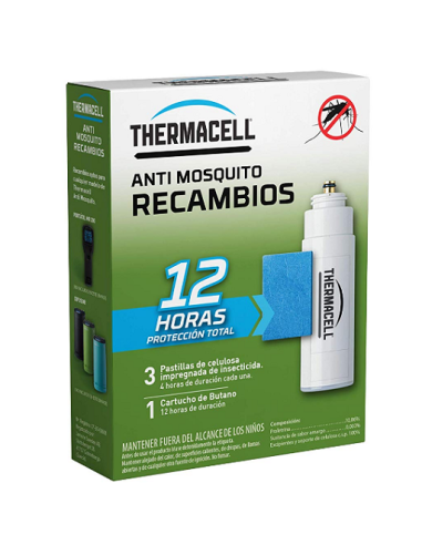 Sostituire 12 ore anti-piccolo Thermacell