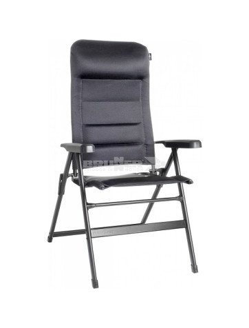 Black folding chair Aravel 3D-S Brunner
