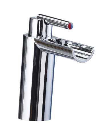 Robinet à levier unique avec effet cascade