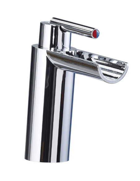 Torneira monocomando com efeito cascata Torneira monocomando com efeito cascata