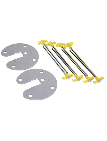 Plato de fijación para patas de toldo Fiamma Awning