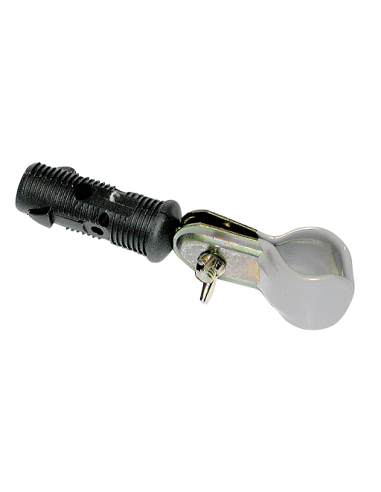 Clamp-shaped termination for 25-28mm reinforcement tube