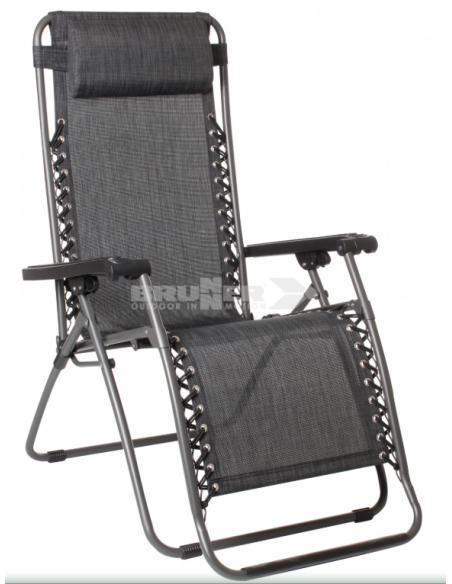 Ash gray relax armchair Brunner