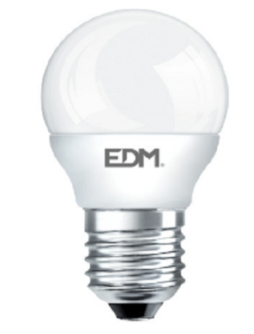 Bombilla LED 5W e27/e14 (luz fría o cálida) EDM
