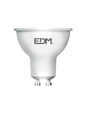 Bombilla LED GU10 5W (luz fría o cálida) EDM
