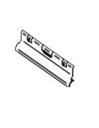 Deflector superior cortina aire 8,5kw. Estufa pellet piazzetta y Superior.